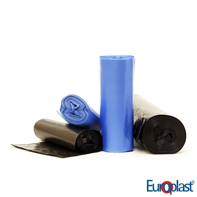 PE pytel na odpadky 700x1100mm 30my modr�